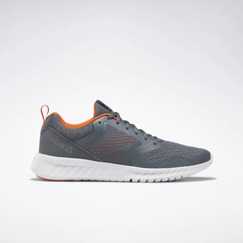 Adidasi Alergare Reebok Sublite Prime Barbati Gri/Portocalii Romania LF1376SE